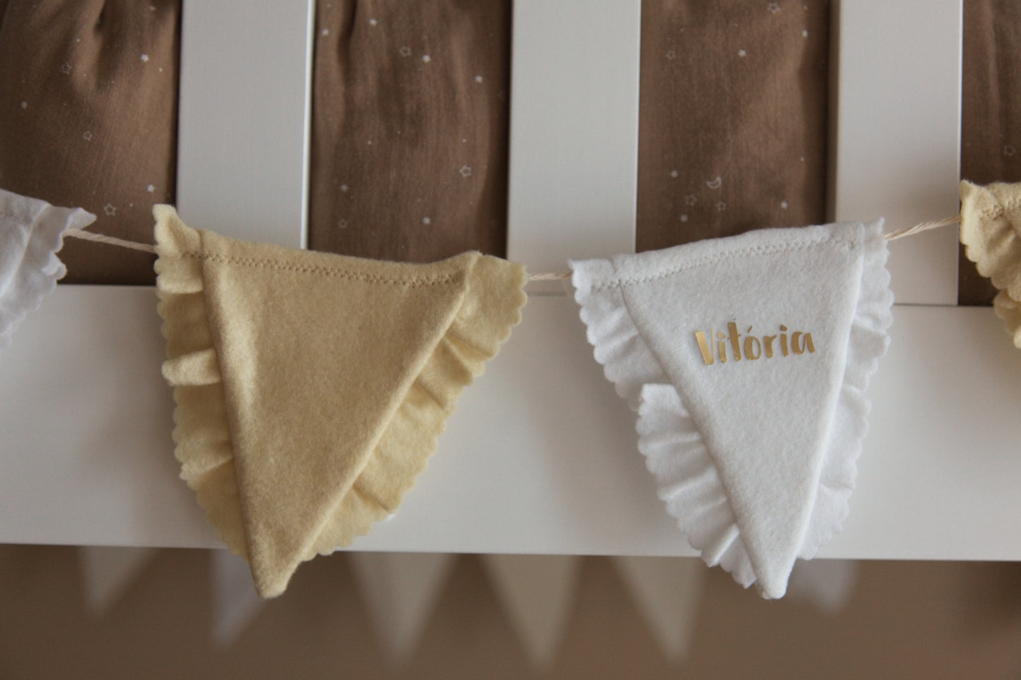 Grinalda de Feltro Personalizada