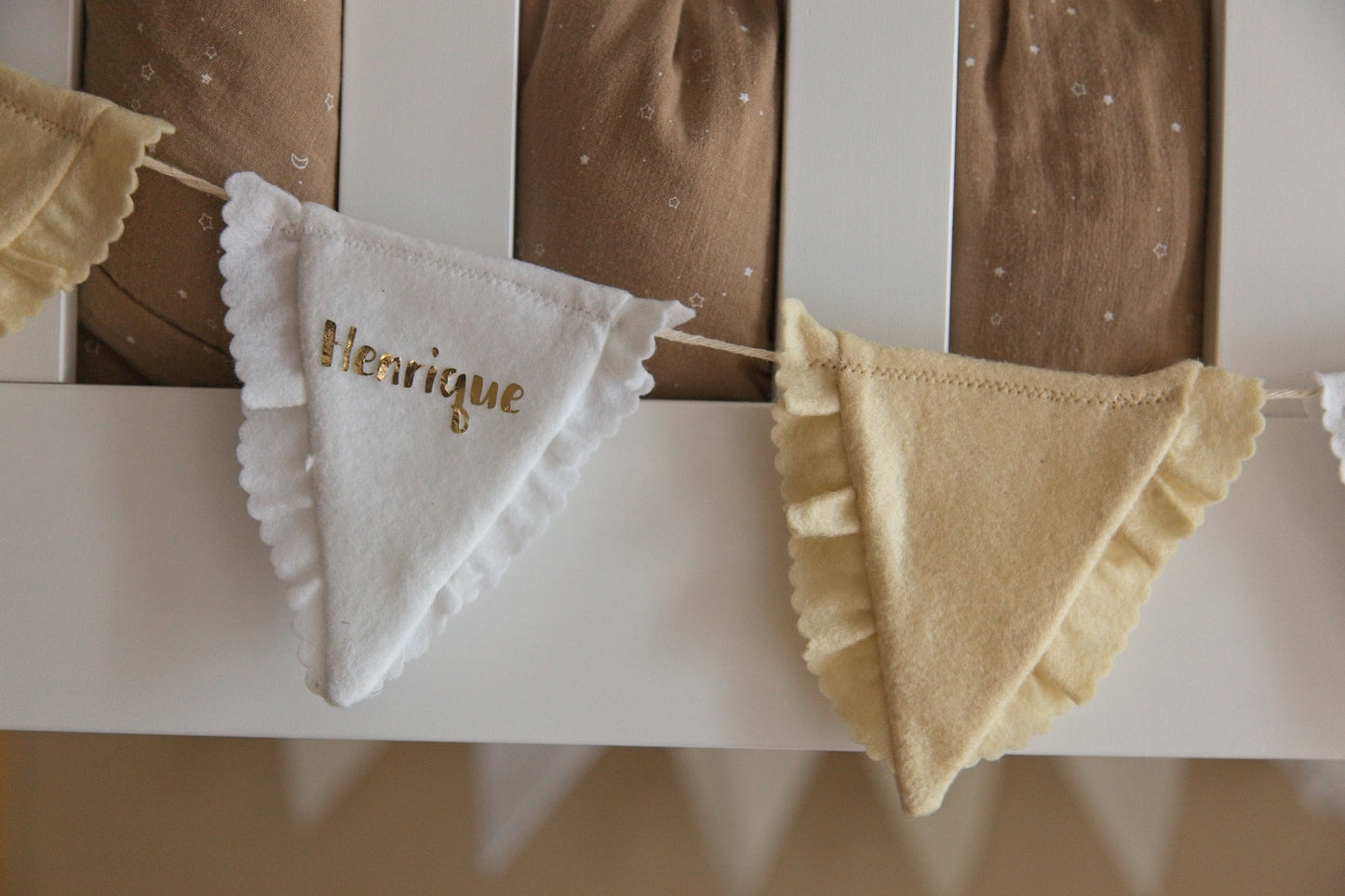 Grinalda de Feltro Personalizada