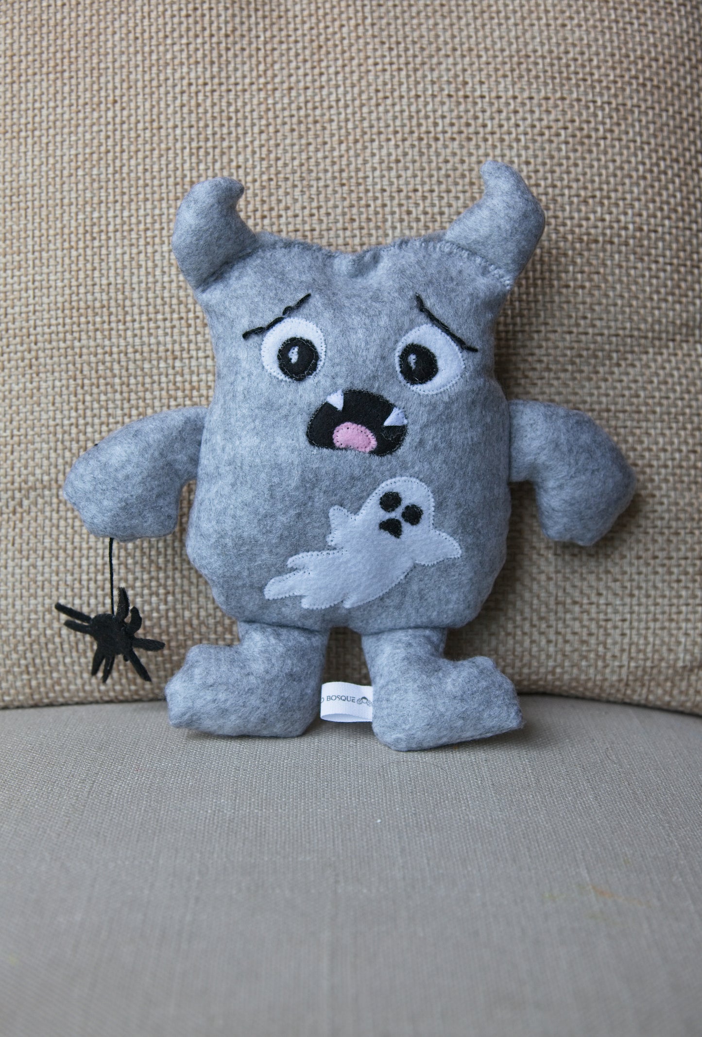 O Bosque das Emoções, peluches em feltro