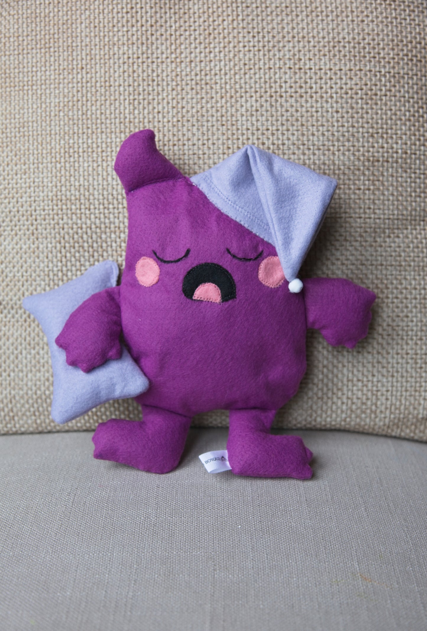 O Bosque das Emoções, peluches em feltro