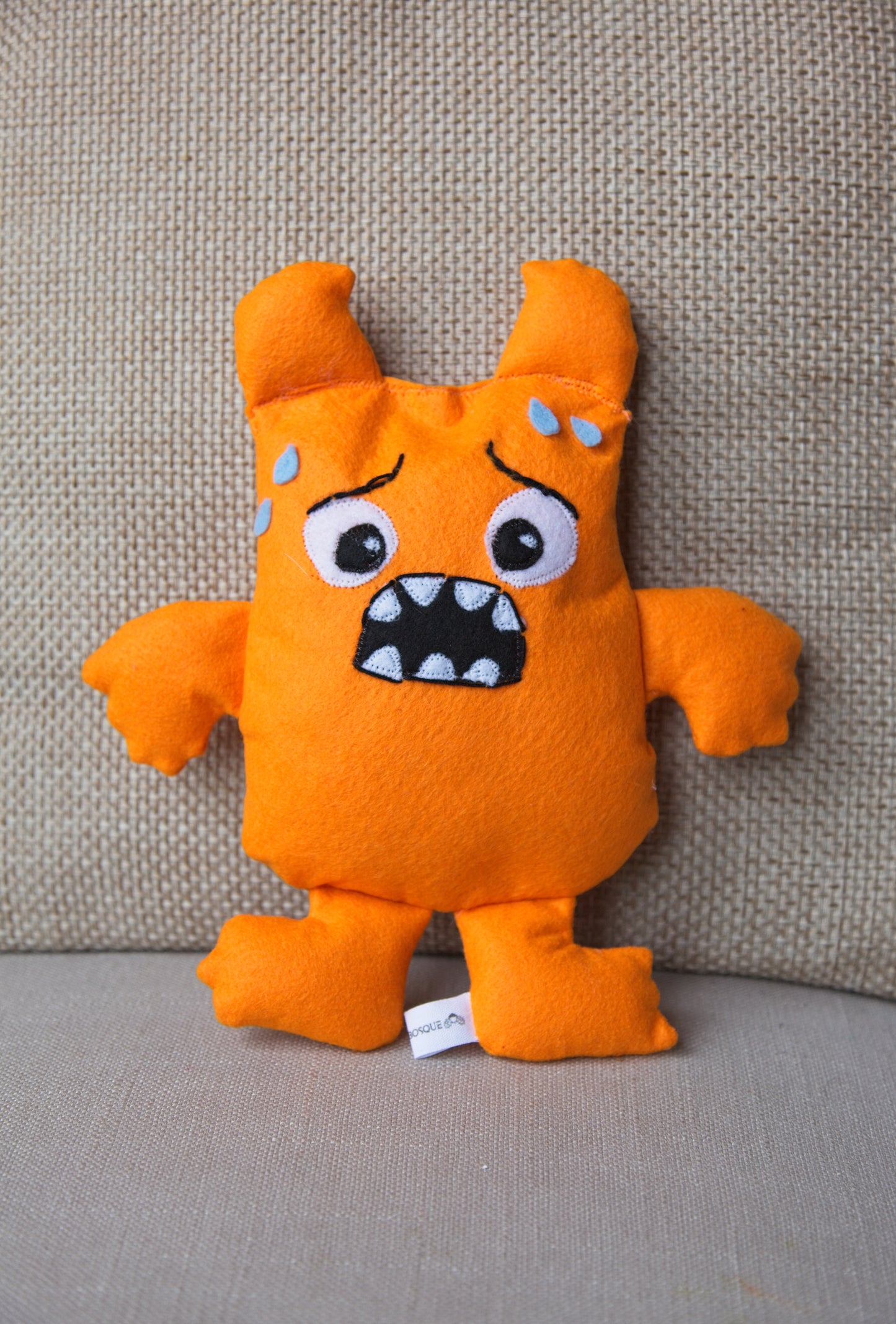 O Bosque das Emoções, peluches em feltro